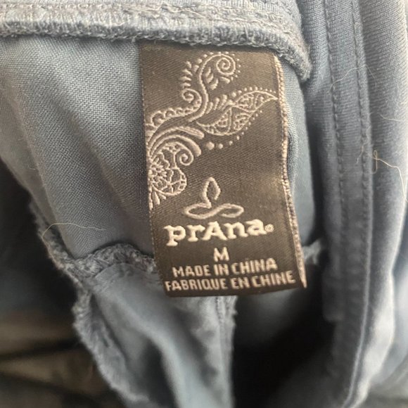 Prana Navy Ankle Cropped Pants - Picture 3 of 5